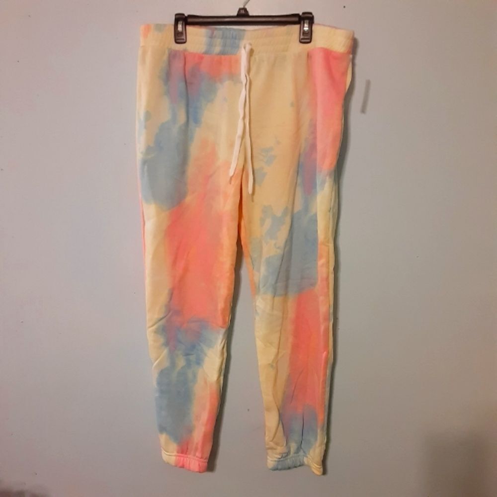 Bobbie Brooks Pastel Tie Dye Sweatpants Size 3X